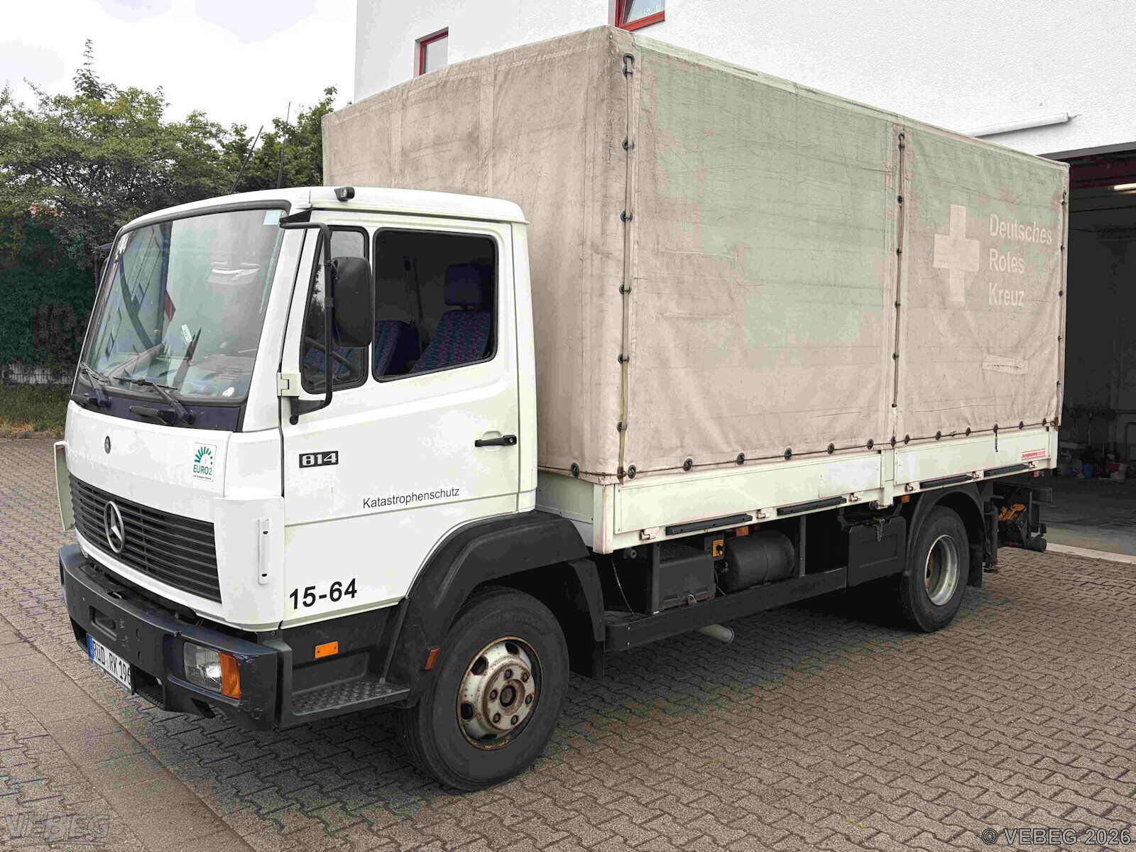 Lkw Mercedes 814 D Pritsche